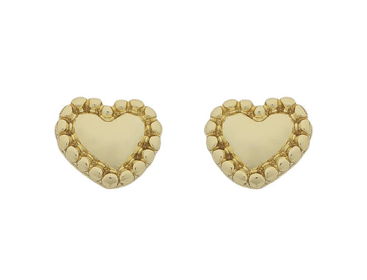 Liberté Petite Frankel Heart Stud Earring Gold | Women's Jewellery | Gretel Lane