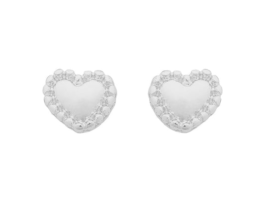 Liberte Petite Women's Frankel Heart Stud Earring Silver | Women's Jewellery | Gretel Lane