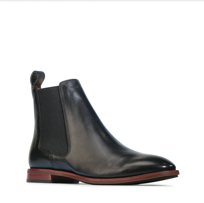 EOS Women's Phebes Chelsea Boot in Black Leather | Gretel Lane