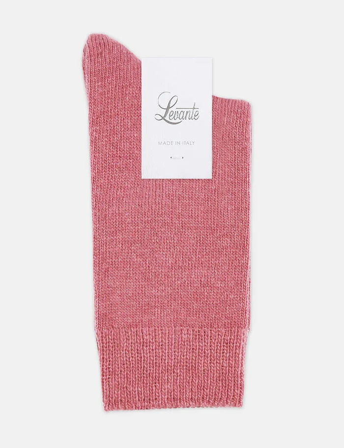 Pina Crew Sock (Rosewood)