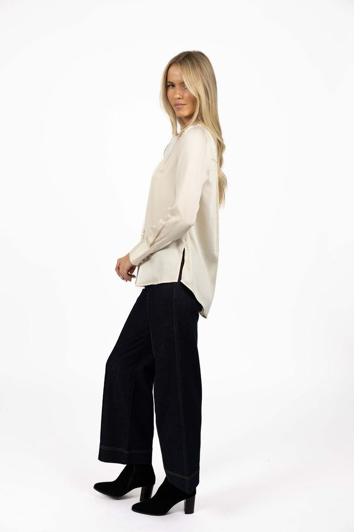 Poppy Shirt (Cream) | Online Womens Clothing Shop | Gretel Lane