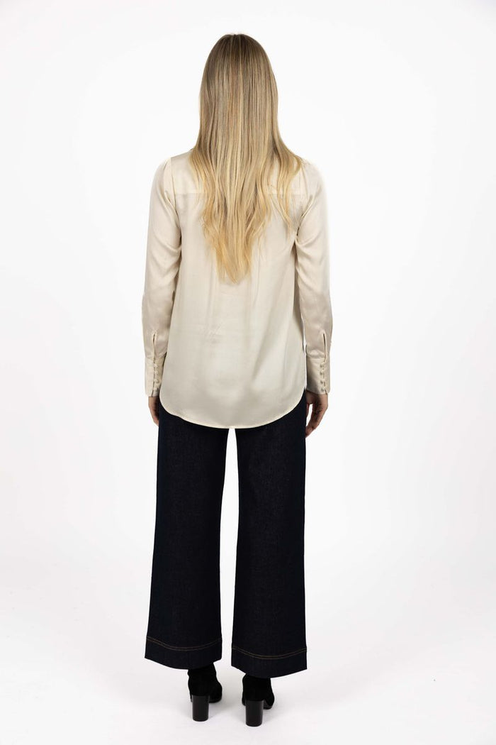 Poppy Shirt (Cream) | Online Womens Clothing Shop | Gretel Lane