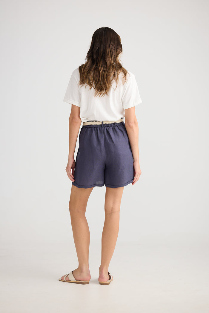 Positano Short (Indigo Ash)