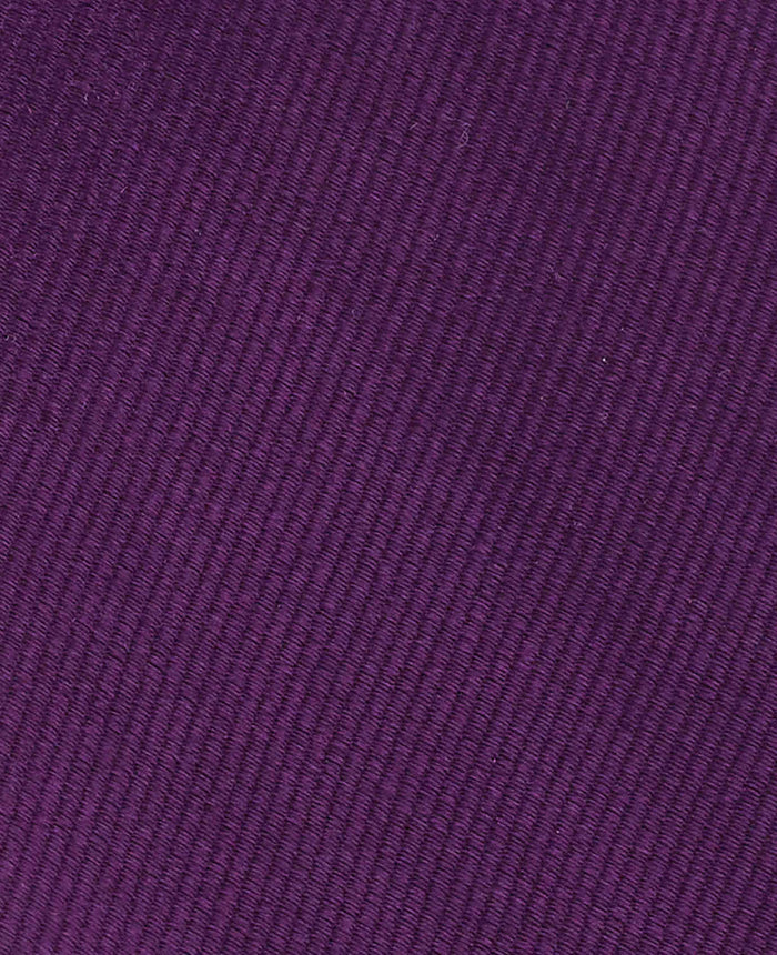 Purple Fine Twill Silk Tie