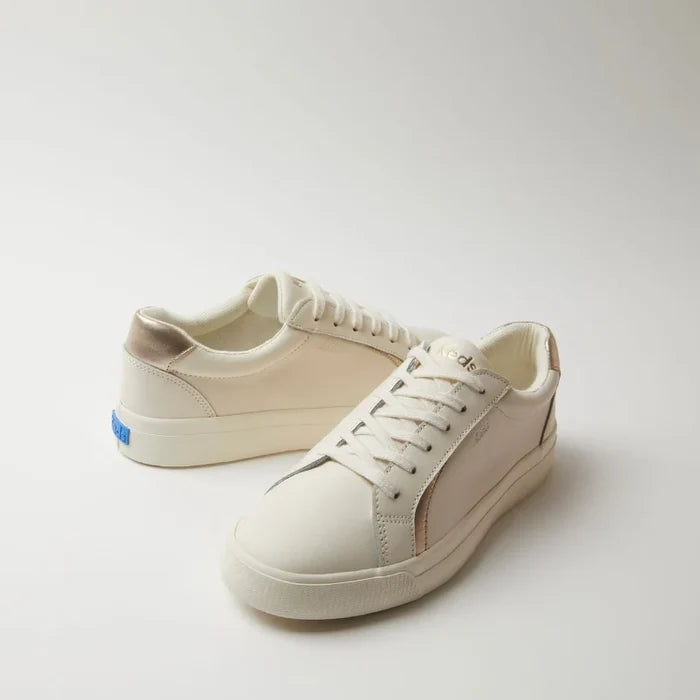 Pursuit Leather (Egret/Champagne)
