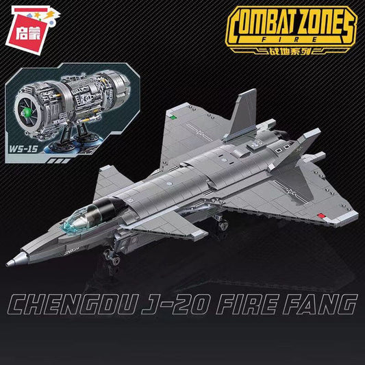 QMAN 23011 J-20 Fighter Aircraft QMAN