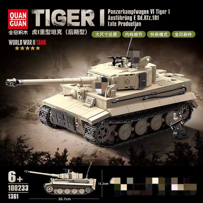 QUANGUAN 100233 Tiger I Late Produetion