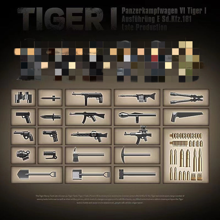QUANGUAN 100233 Tiger I Late Produetion