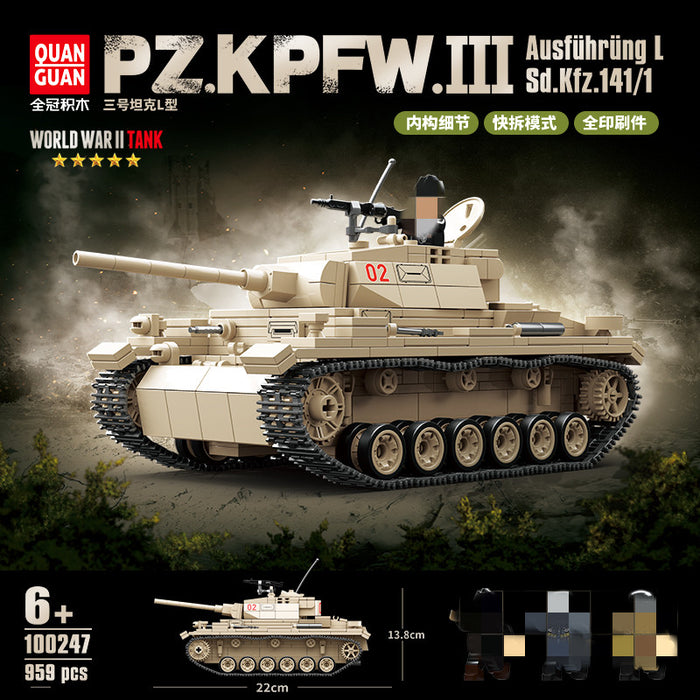QUANGUAN 100247 Panzer III Type L