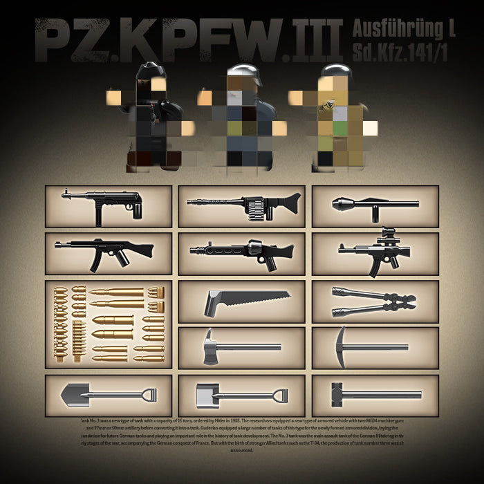 QUANGUAN 100247 Panzer III Type L