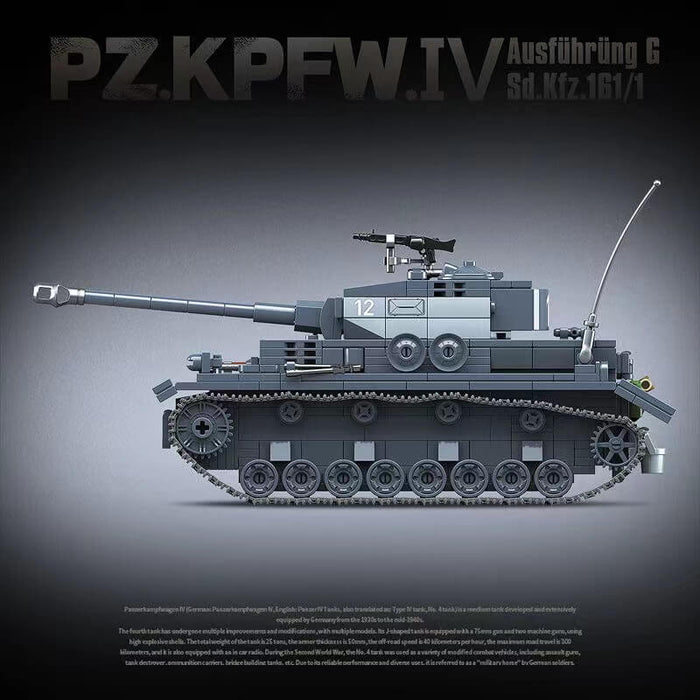 QUANGUAN 100251 Panzer IV Type G