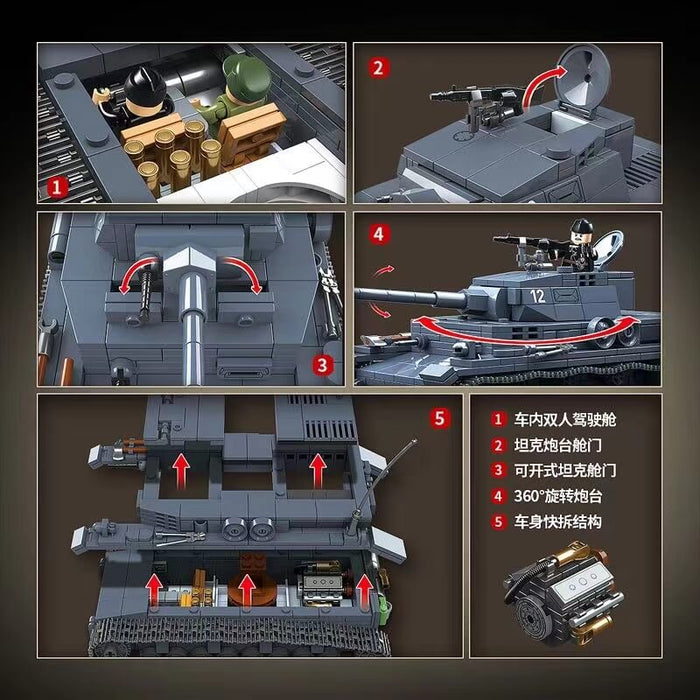 QUANGUAN 100251 Panzer IV Type G