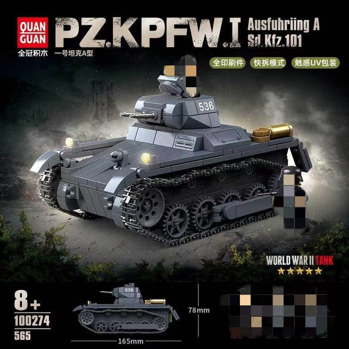 QUANGUAN 100274 PzKpfw I Ausfuhring A