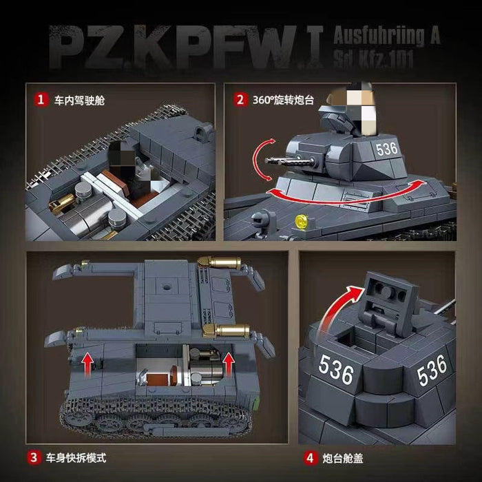 QUANGUAN 100274 PzKpfw I Ausfuhring A