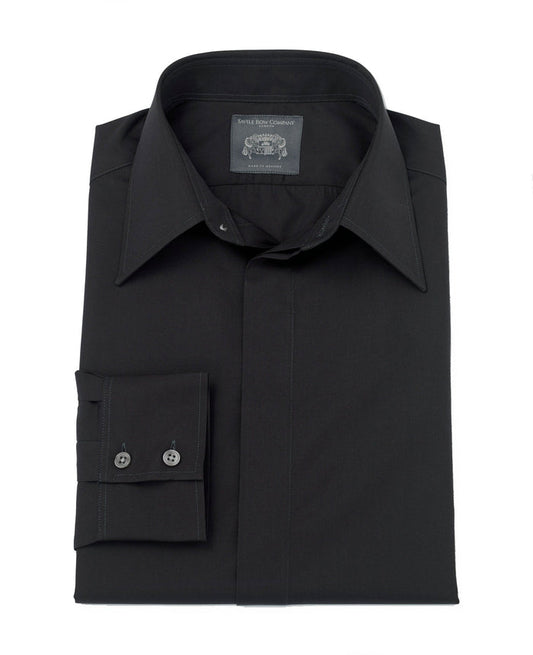 Make your own made to measure dark grey shirts online
