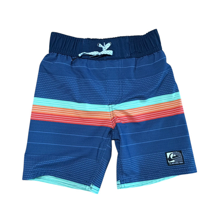Quicksilver | Blue Striped Swim Trunks | 5T