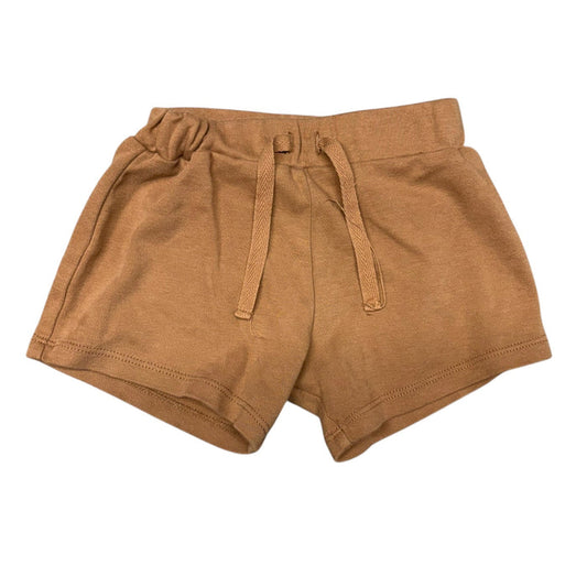 Quincy Mae | Camel Shorts | 12-18M