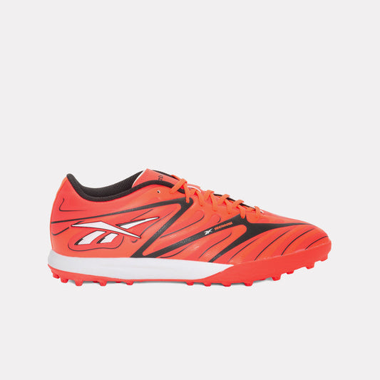 REEBOK FOOTWEAR UNISEX Sidewinder 26 Club Turf Soccer Shoes NEON CHERRY/RIVAL RED/BLACK