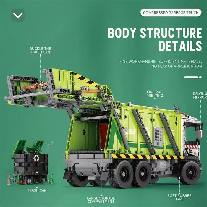 REOBRIX 22022 Compressed Garbage Truck Reobrix