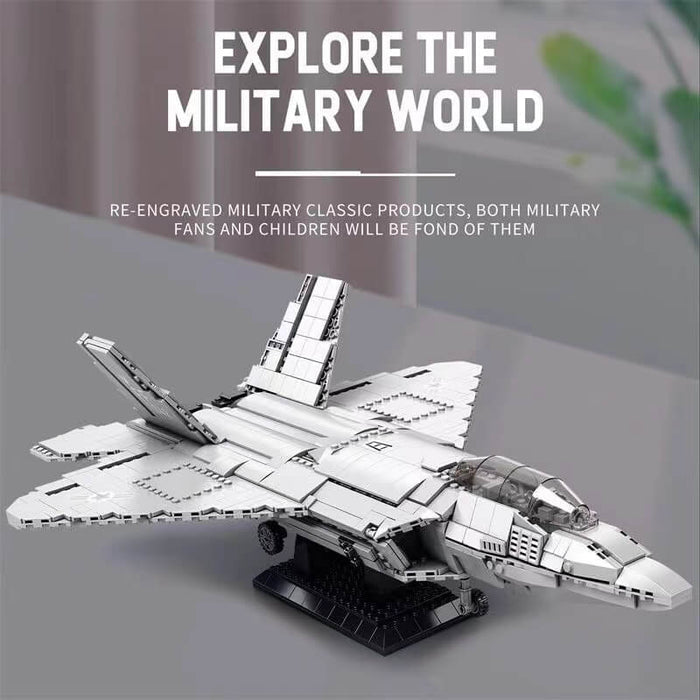 Reobrix 33020 F-22 Raptor Fighter