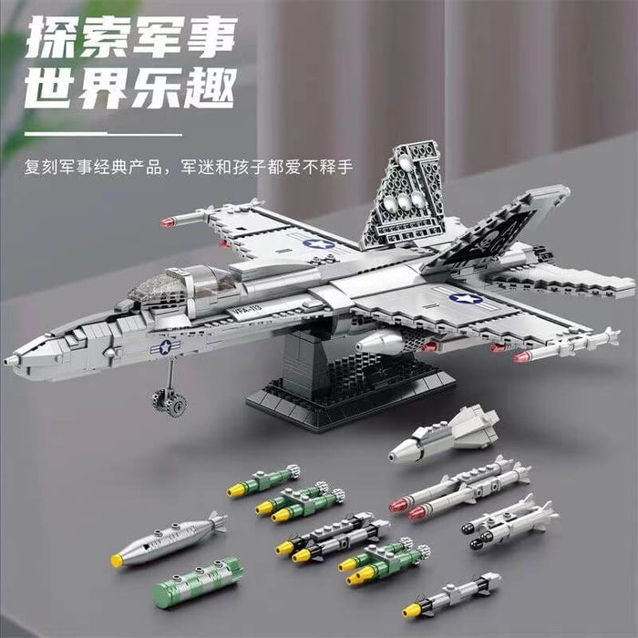 Reobrix 33022 F18 Hornet Strike Fighter