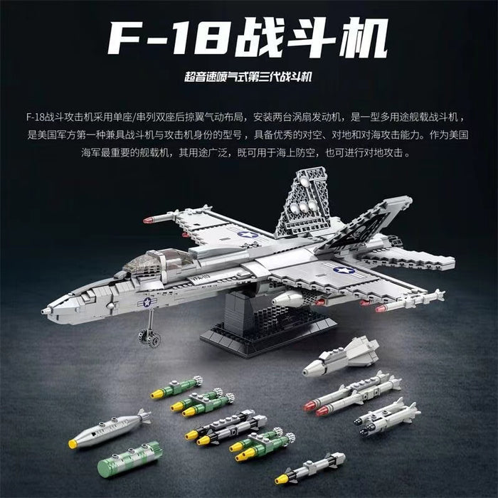 Reobrix 33022 F18 Hornet Strike Fighter