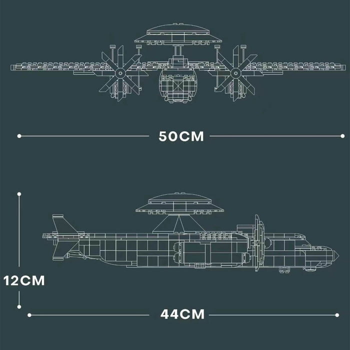 Reobrix 33029 Northrop Grumman E-2 Hawkeye