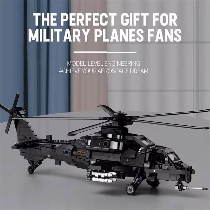 Reobrix 33033 Z-10 Medium Attack Helicopter