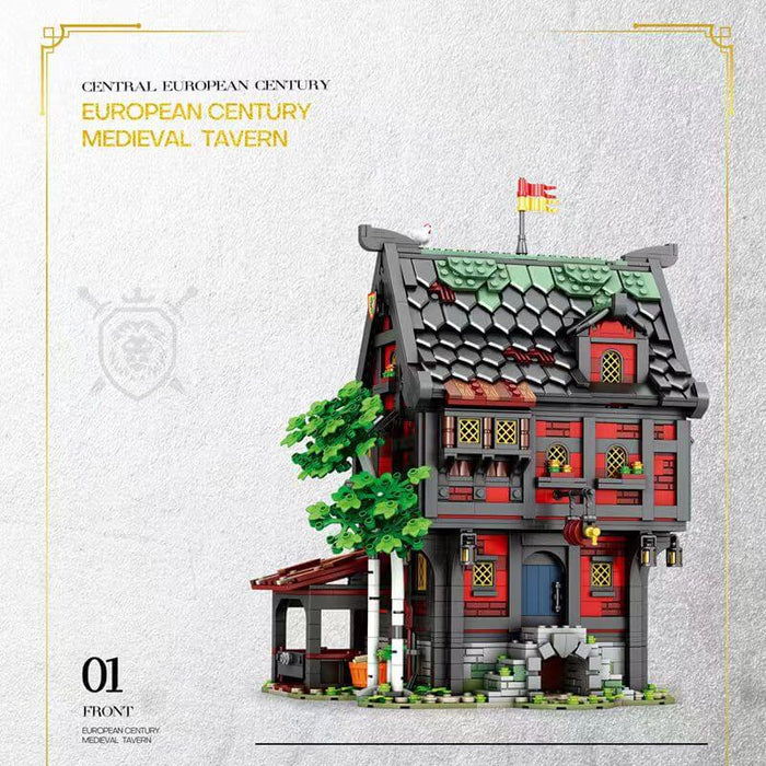 Reobrix 66017 Medieval Tavern THE CRUSADER'S INN Afobrick