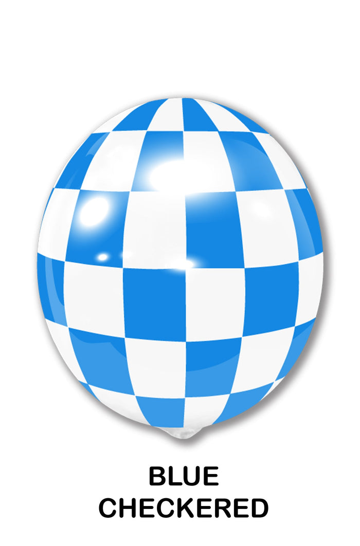 Blue Checkered