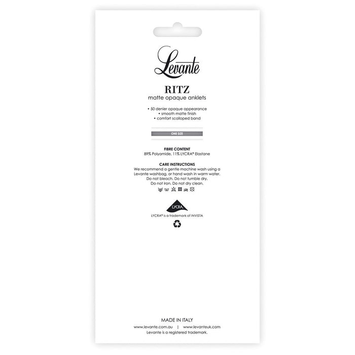 Ritz Anklet (Nero)