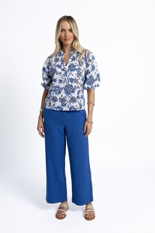 Rosa Blouse (Jardin Print)