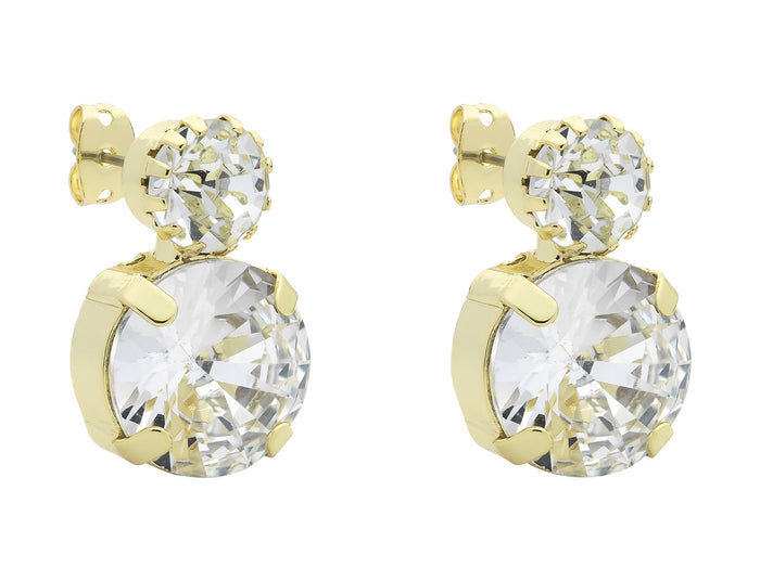 Royal Earring (Gold/Crystal)