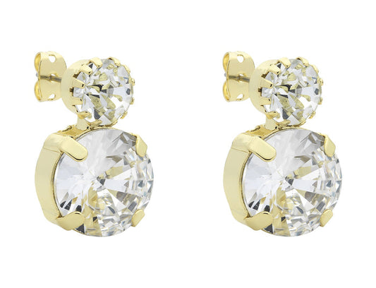 Royal Earring (Gold/Crystal)