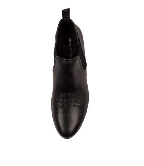 Rumi Leather Boots (Black)