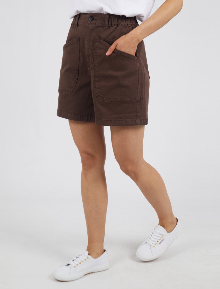 Foxwood Sailor Short in Chocolate | Gretel Lane Australia