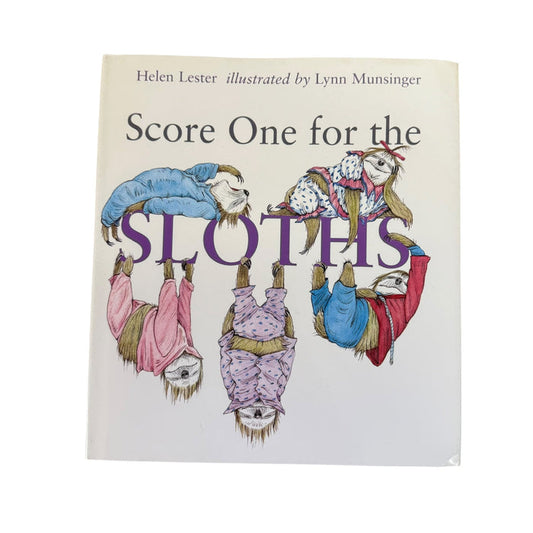 Score One for the Sloths Book
