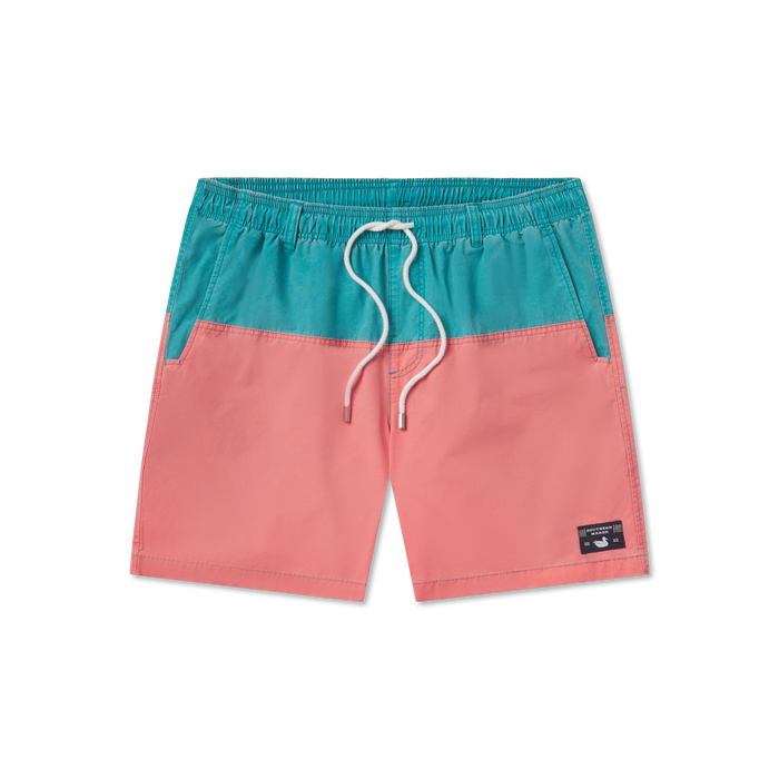 Teal and Coral / Extra Small