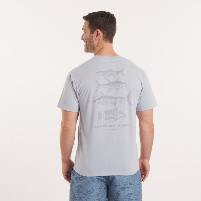 Mist Blue | On Model Back