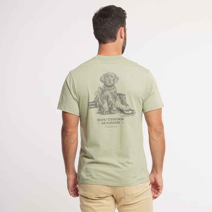 Brigade Olive | ON MODEL | BACK