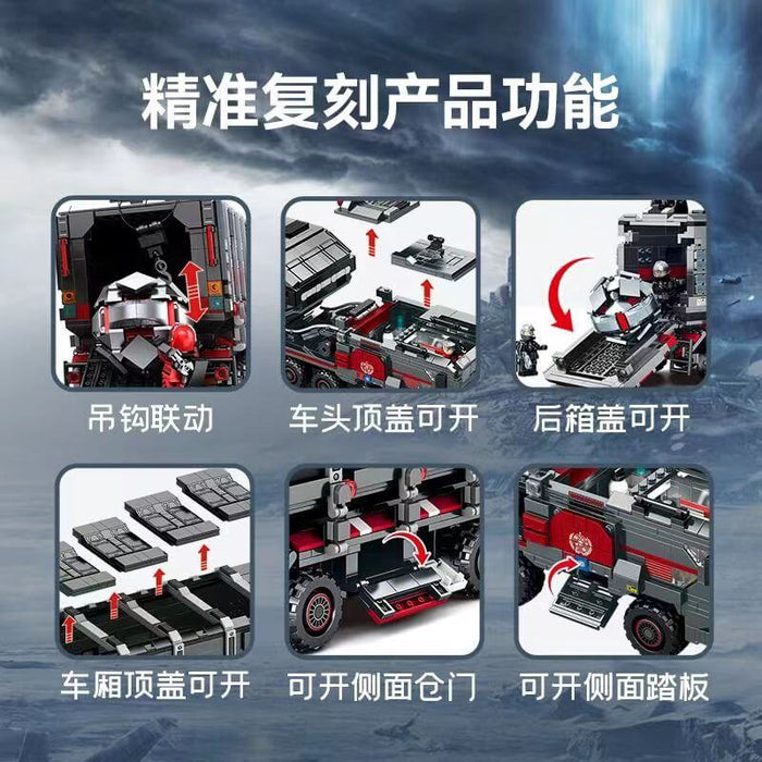 SEMBO 107101 Wandering Earth 2 CN114 Box Carrier Afobrick