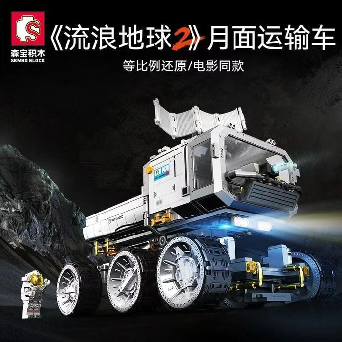 SEMBO 107105 The Wandering Earth Moon Base Truck Afobrick
