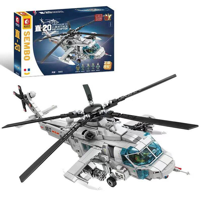 Sembo 202125 Z-20 Attack Helicopter sembo