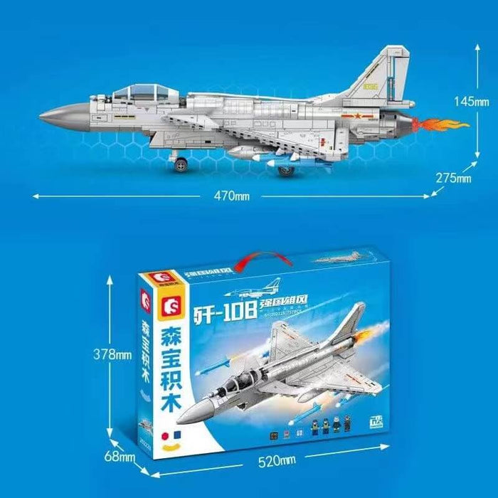 Sembo 202228 J-10B Fighter