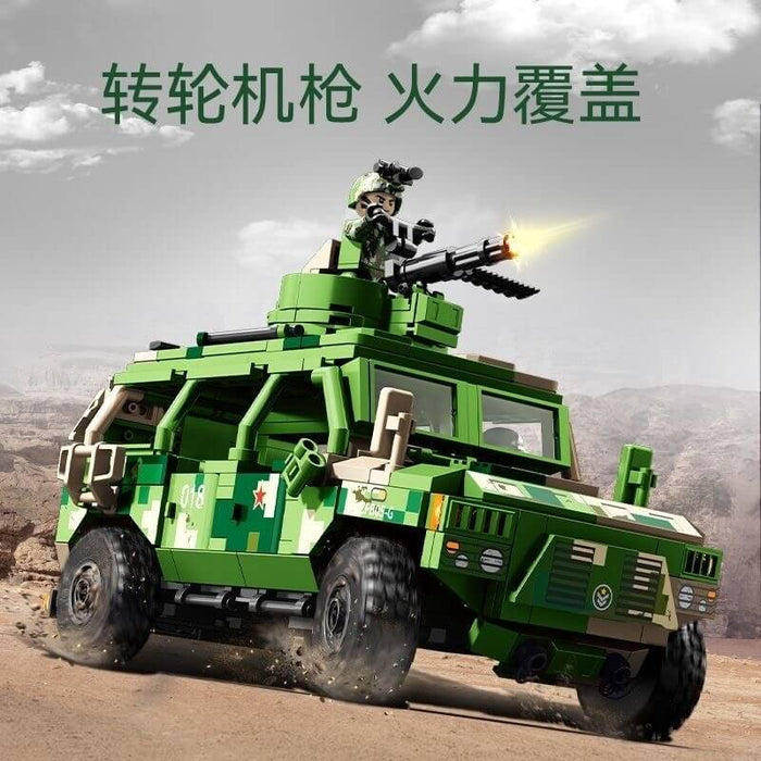 Sembo 203179 Wheeled border patrol vehicle