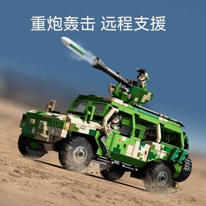 Sembo 203179 Wheeled border patrol vehicle