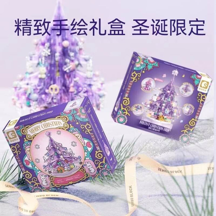 SEMBO 605029 Fantasy Christmas Tree Music Box