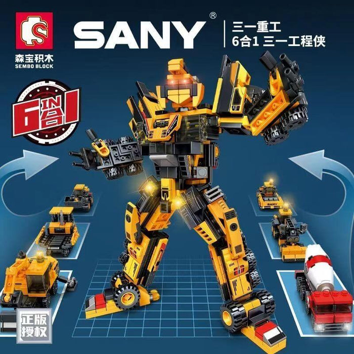 Sembo SANY Changeable construction machinery Afobrick