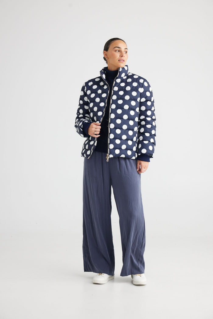women's quilted puffer winter jacket | Brave + True