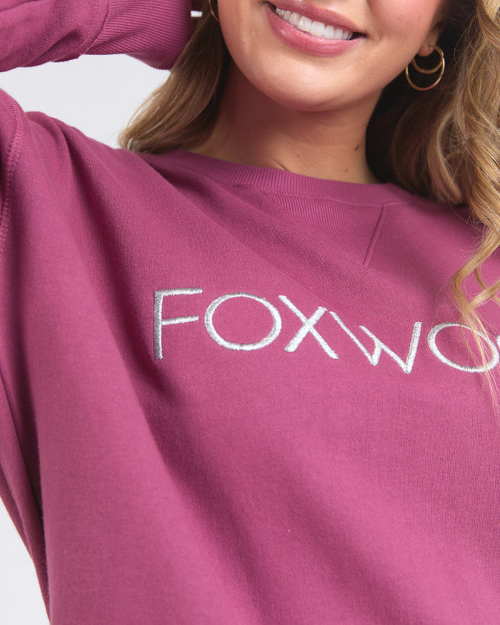 Women’s port cotton crew by Foxwood